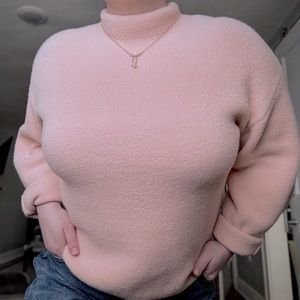 Express light pink soft sweater